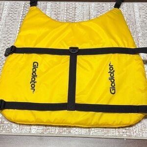 Gladiator Pet Yellow Life Vest